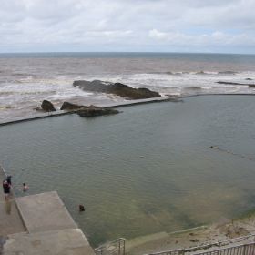 Picture of the Bude sea pool, Cornwall