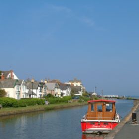 Picture of Bude canal, Cornwall