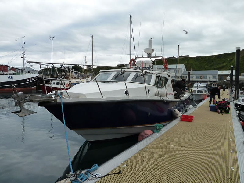 Scrabster sea angling boat charter