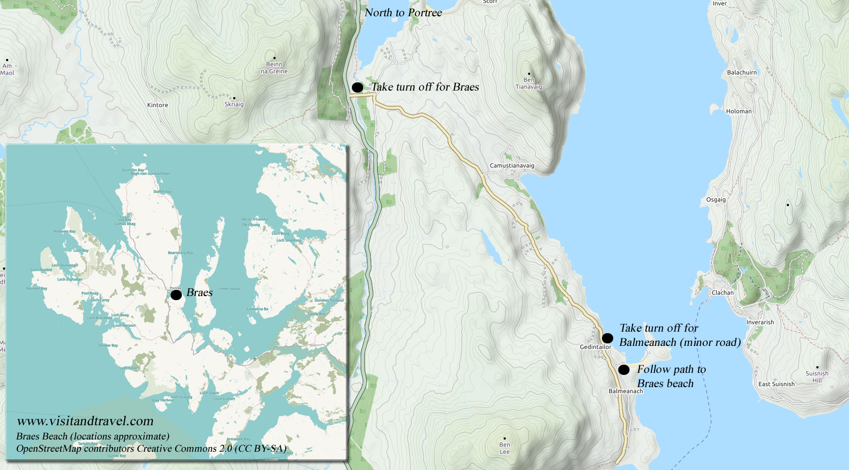 Skye Beaches Beautiful Beaches on the Isle of Skye