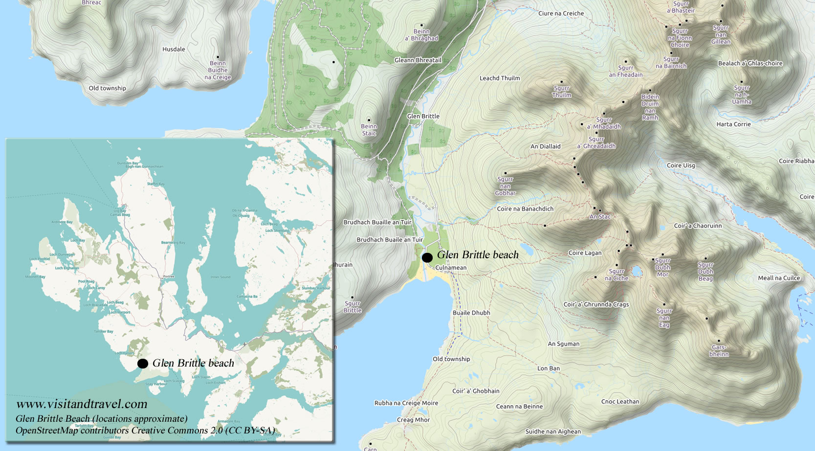 Skye Beaches Beautiful Beaches on the Isle of Skye