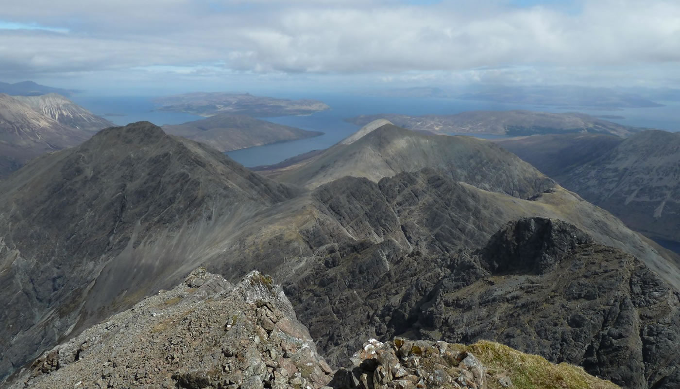 Picture of Skye mountains | Garbh-bheinn, Sgurr nan Each and Belig